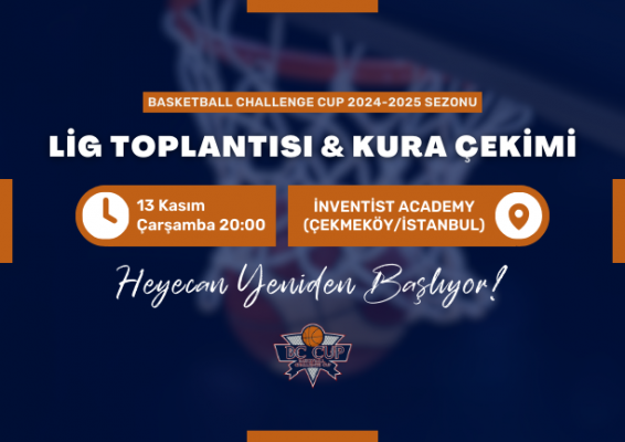 2024-2025 Sezonu Lig Toplantısı ve Kura Çekimi